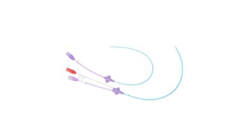 CVC high pressure injection central venous catheter